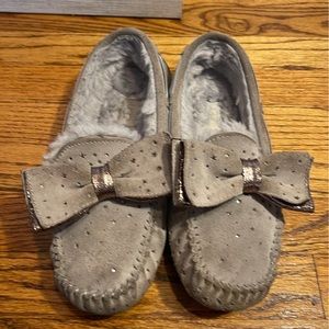UGG Moccasins Grey Star Slippers
